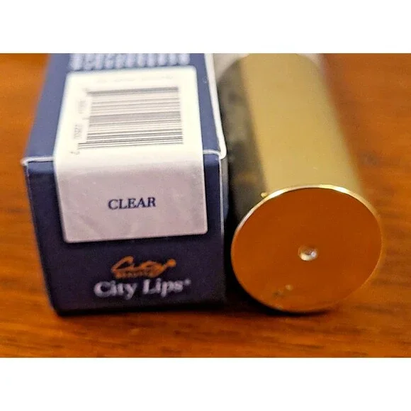 (2) City Beauty Plumping CLEAR Lip Gloss Plumps Hydrates Smooth Lips .16 oz Each - Picture 2 of 9